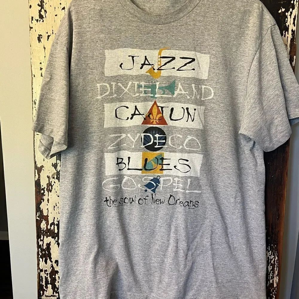 Vintage 90’s Soul of New Orleans Jazz Blues Zydeco Gospel Dixieland Cajun music
